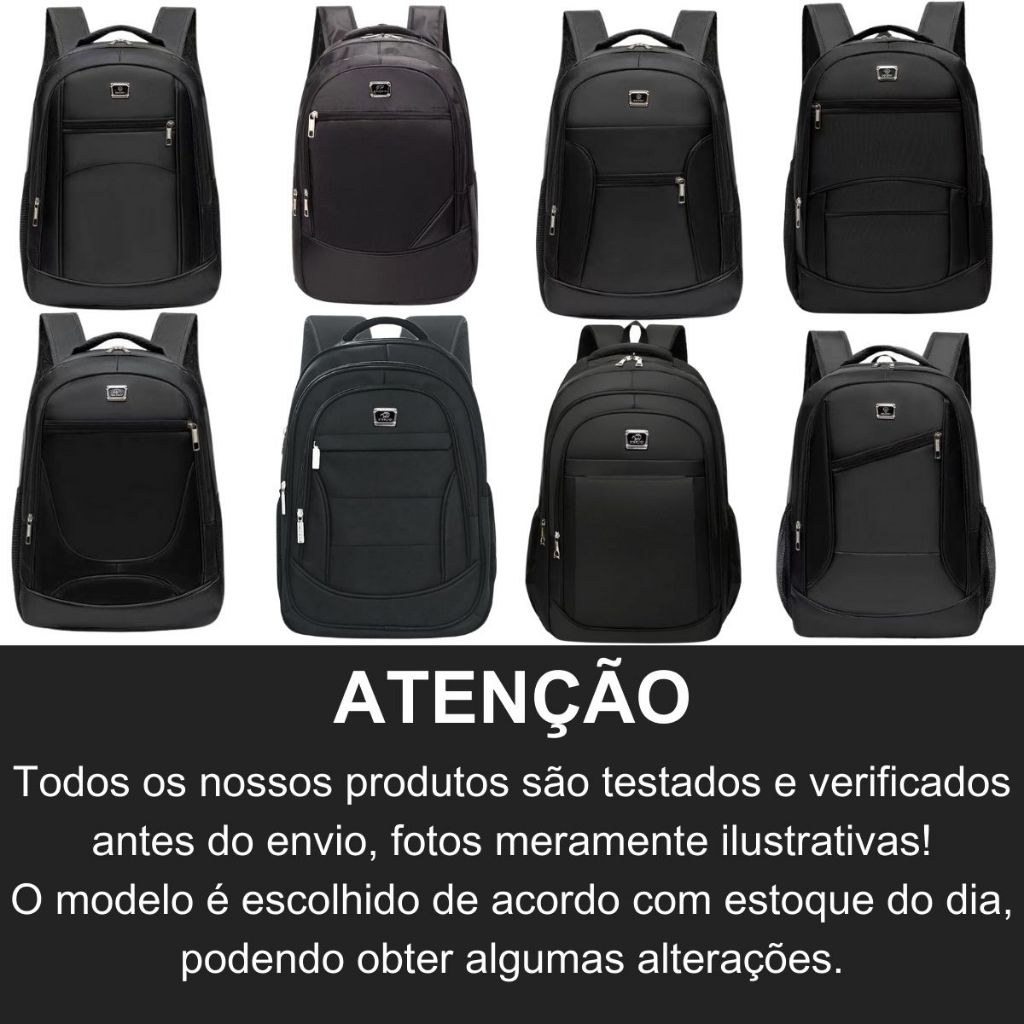 Mochila Bolsa Reforçada Notebook Resistente Trabalho Faculdade Coreana