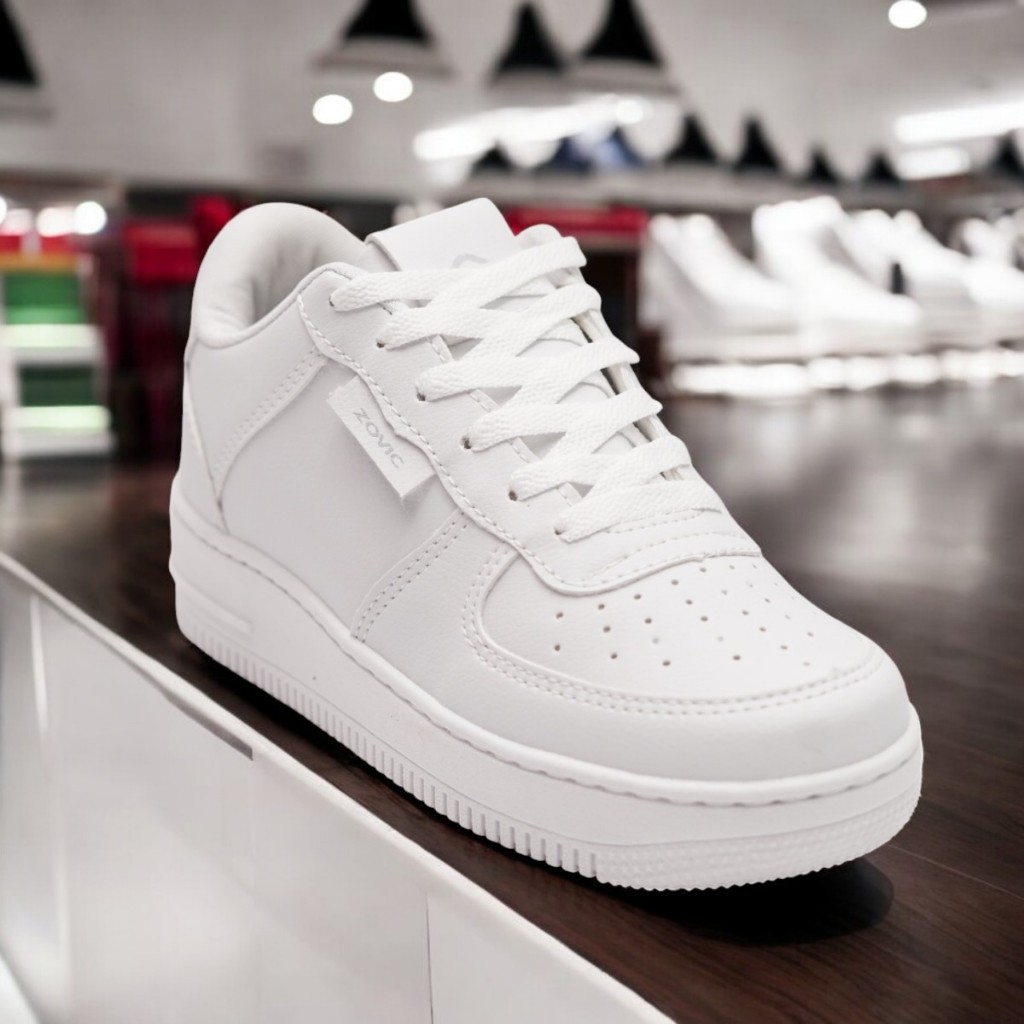 Tênis Feminino Branco Casual Confortavel Blogueira Leve Solado Macio Runner Super Macio Promocao