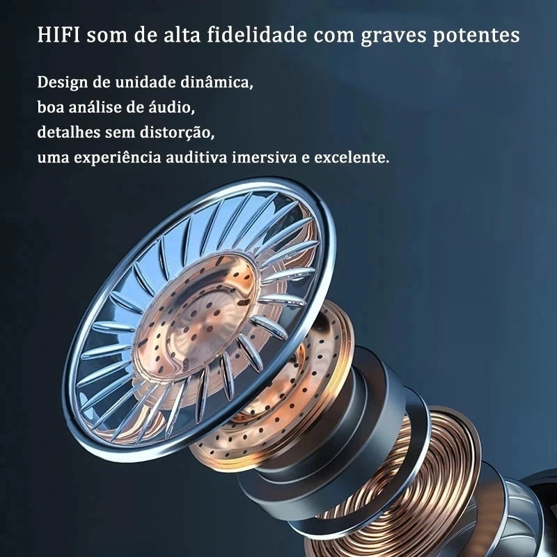 Kit M10 Bluetooth 5.3 Fones de ouvido sem fio TWS estéreo com carregador Power Bank