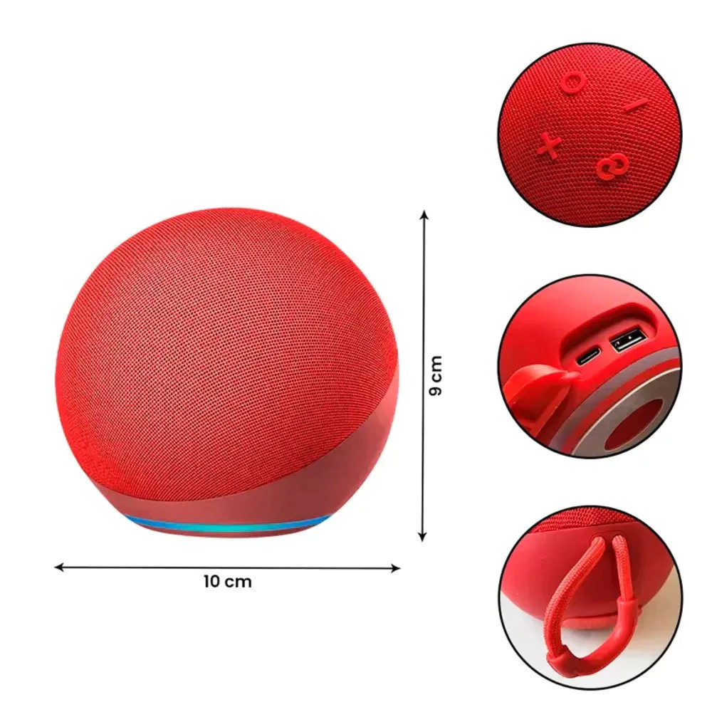 Caixa de som original Alaxe Echo Dot 5ª geração com envio imediato e melhor preço